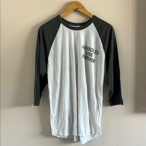 ALF Long Sleeve Tee with Sporty Raglan Design